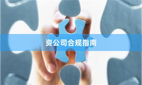 资公司合规指南